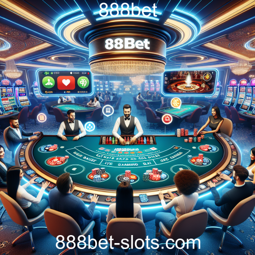 Experiência Imersiva: Descubra o Cassino Ao Vivo no 888bet